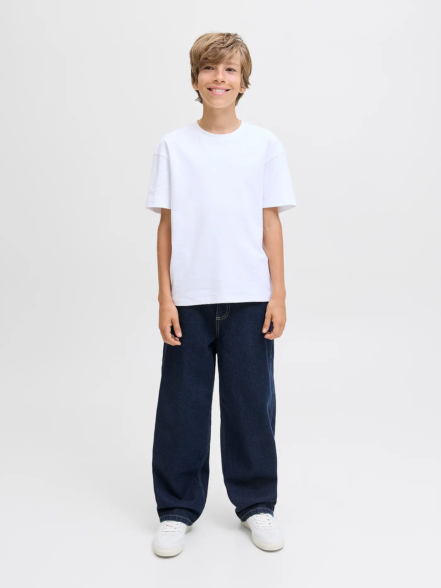 JACK & JONES | Jungen Jeans Tapered Fit JJALEX | blau